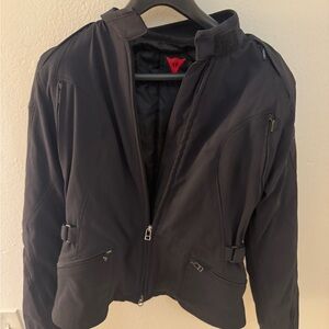Dainese Womens Black Motorcycle Jacket size 44